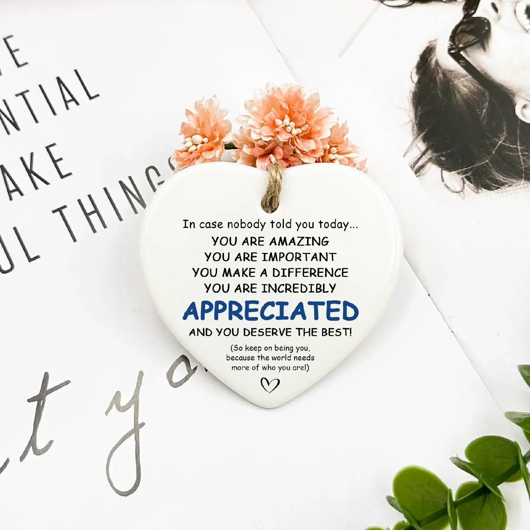 Uplifting Handmade Appreciation Keepsake