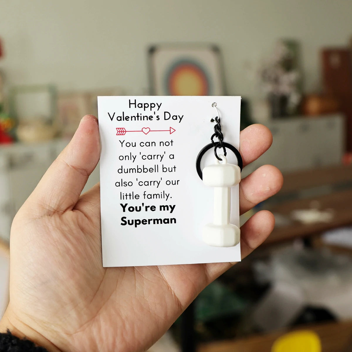 Valentine’s Fitness Keychains