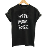 Wife Mom Boss Tee