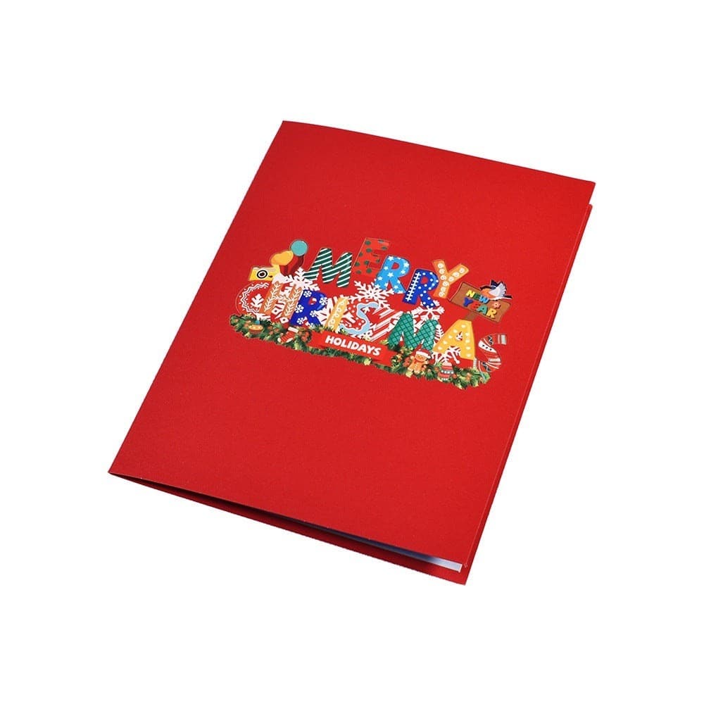 3D Pop Up Christmas Card