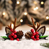 Handmade Christmas Hair Clips