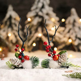 Handmade Christmas Hair Clips