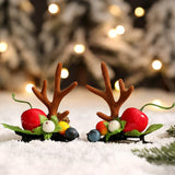 Handmade Christmas Hair Clips