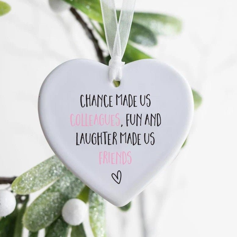 Colleagues friendship keepsake