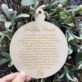 In My Heart Ornaments For 2021
