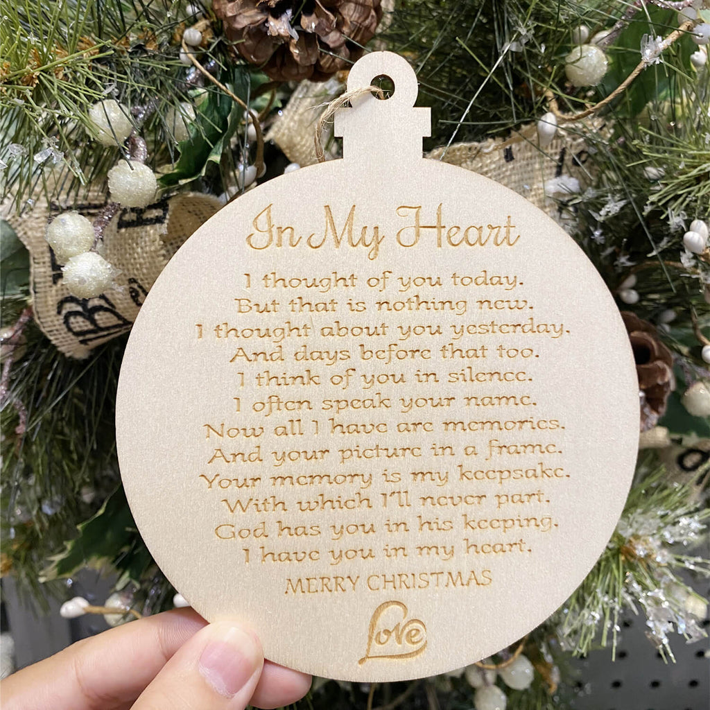 In My Heart Ornaments For 2021