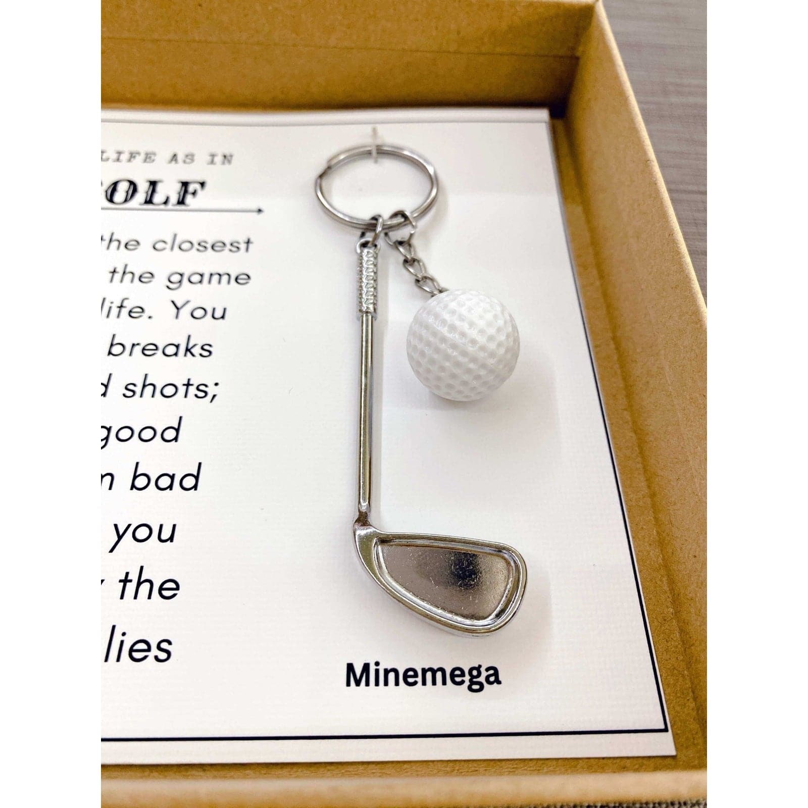 In life as in golf ornament