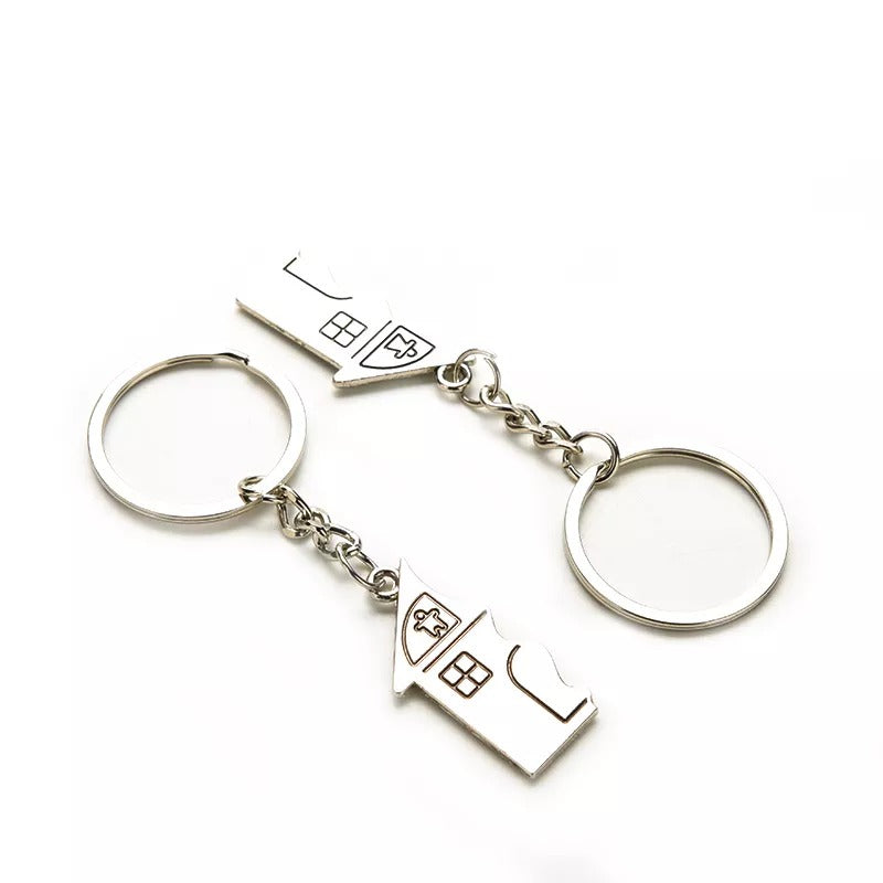 Lover New Home Keychain