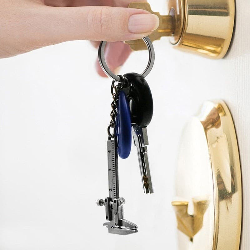 Mini Vernier Caliper keychain