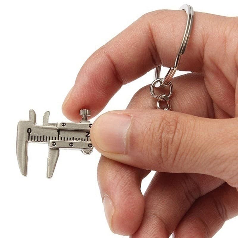 Mini Vernier Caliper keychain