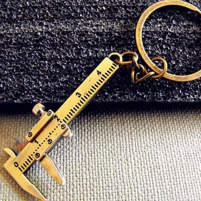 Mini Vernier Caliper keychain