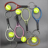 No crying in tennis ornament
