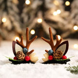 Handmade Christmas Hair Clips