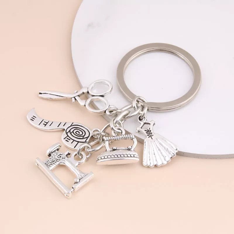 Sewing Machine Keychain
