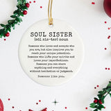 Soul Sister Ornament