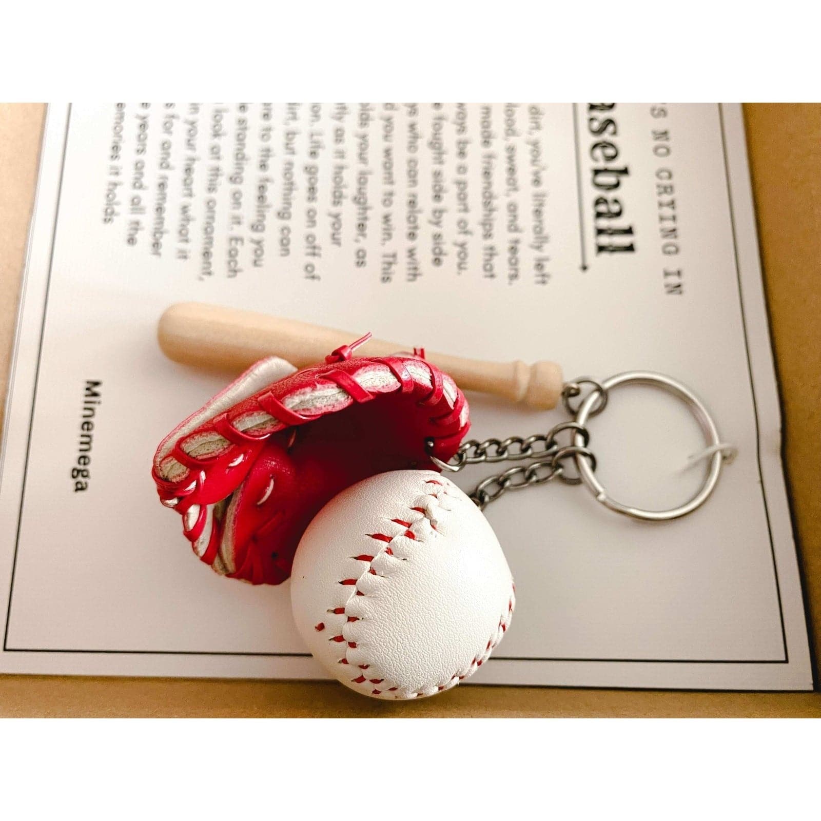 No Crying in baseball ornament