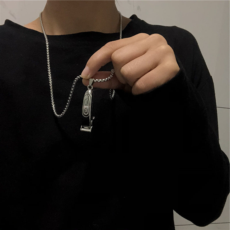 Electric Clippers Necklace